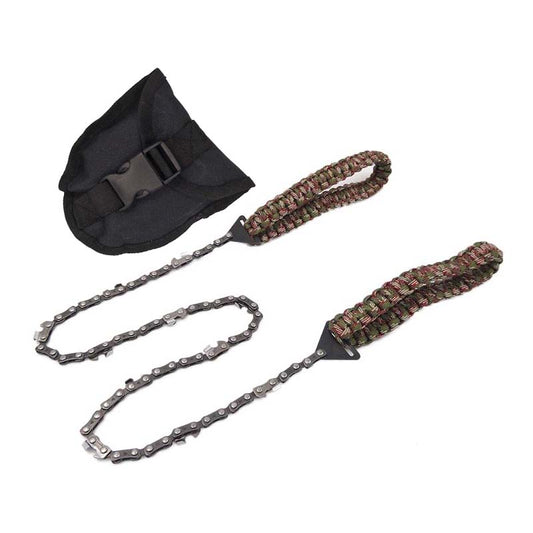 Outdoor Camping Survival Parachute Rope Pocket Hand Saw