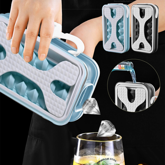 Revolutionize Your Summer Drinks with the 2in1 Portable Ice Ball Maker - 100% BPA-Free Silicone, Easy to Clean & Odor-Resistant!