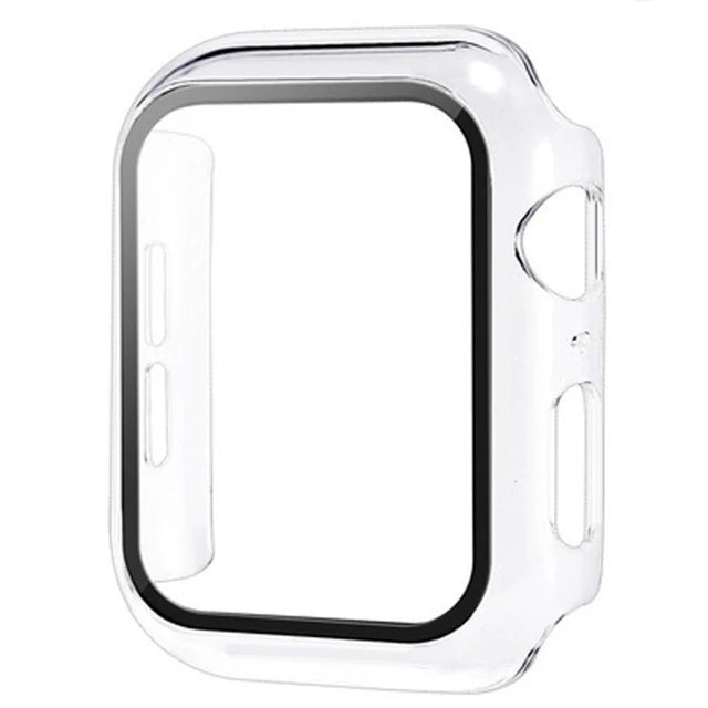 Upgrade Your Apple Watch with Our Durable Glass+Cover - Ultimate Protection for Your Screen!