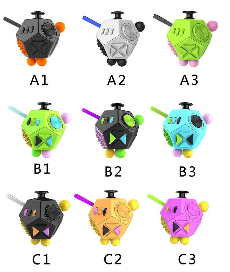 Ultimate Anti-Stress Fidget Cube - Perfect for Children, Adults, and Anxiety Relief!
