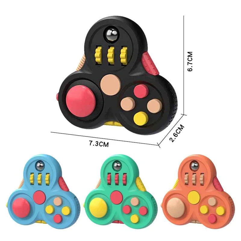 Ultimate Stress Relief Fidget Toy for Adults & Kids - Multifunctional Design - Anti-Anxiety Aid