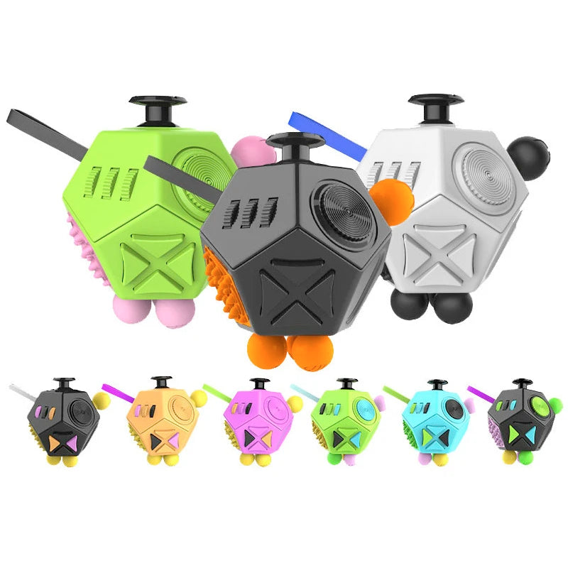 Ultimate Anti-Stress Fidget Cube - Perfect for Children, Adults, and Anxiety Relief!