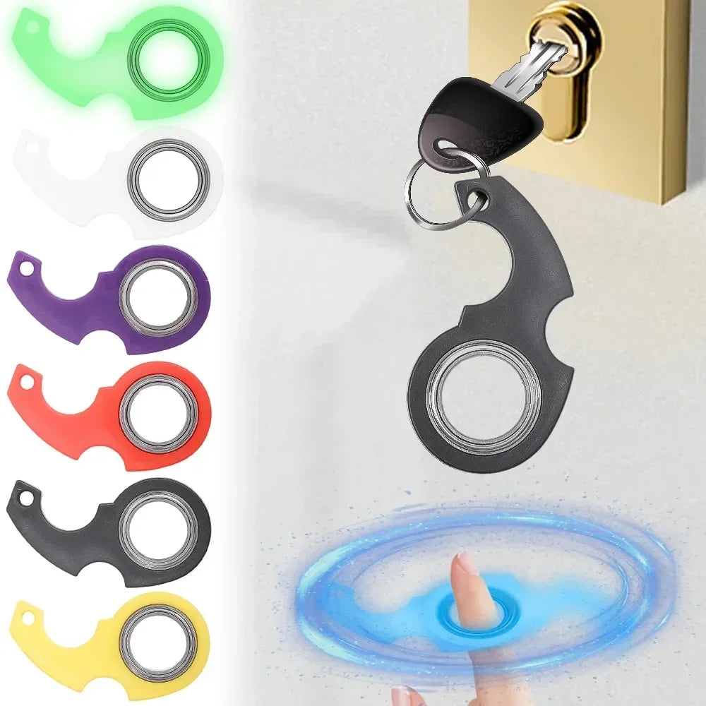 Ultimate Stress Relief: Fidget Spinner Keychain for Fun and Focus