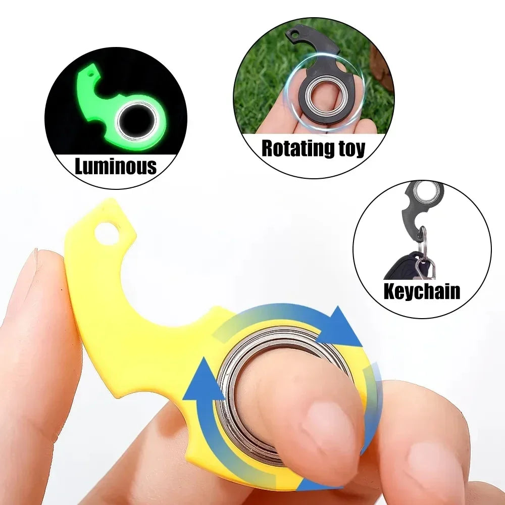 Ultimate Stress Relief: Fidget Spinner Keychain for Fun and Focus