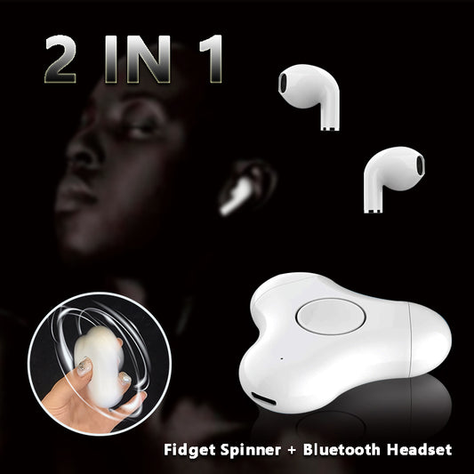 Get Your Perfect Multi-Function Headset Fidget Spinner Bluetooth Earbuds Now!